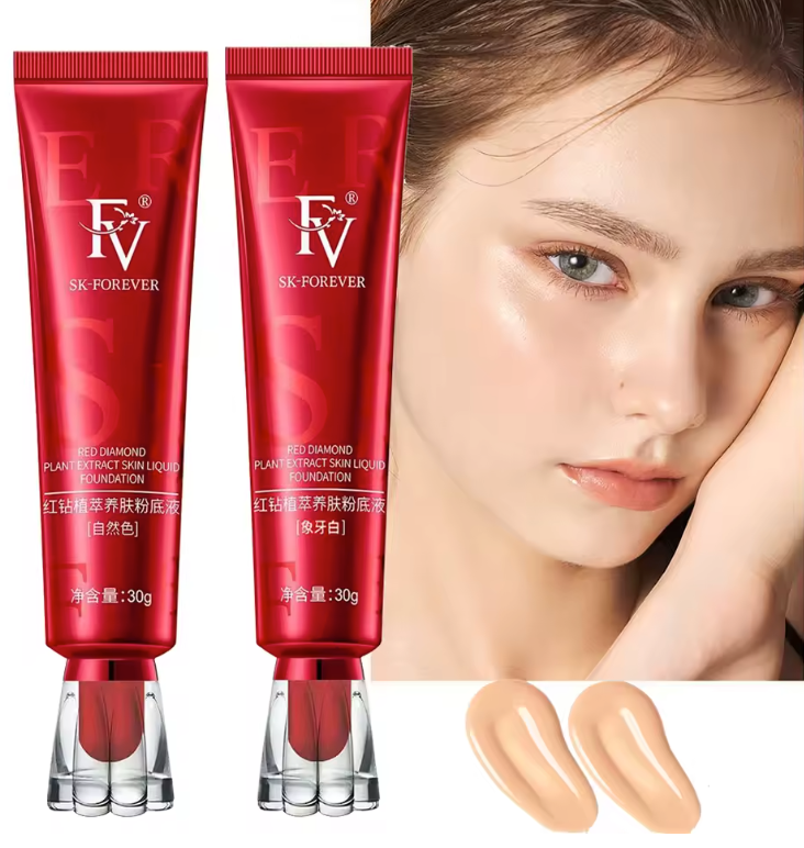 Foundation Waterproof full coverage without clogging